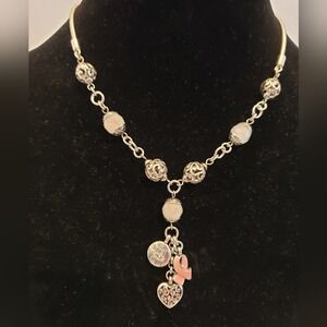 Brighton‎ Power of Pink beaded inspirational necklace